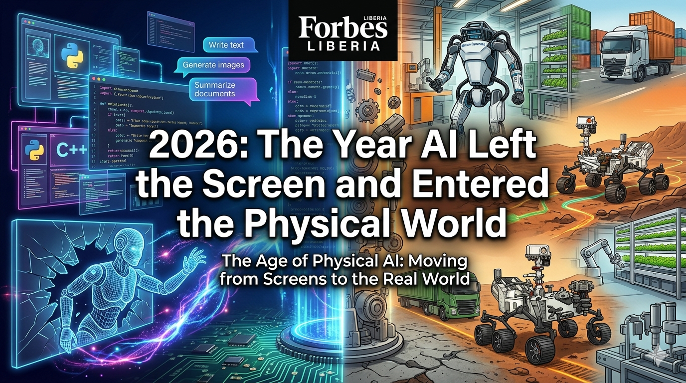 2026: The Year AI Left the Screen and Entered the Physical World