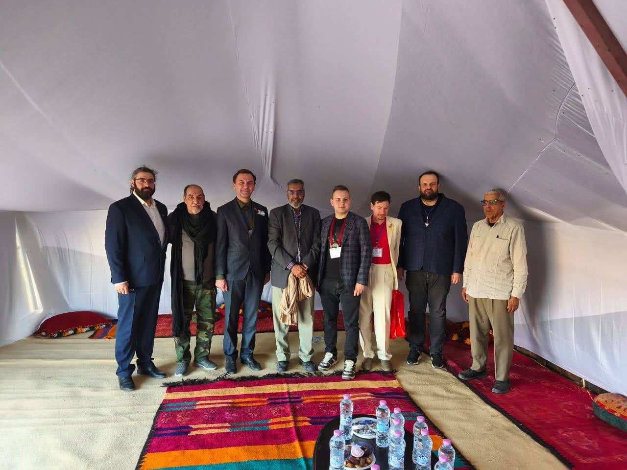 The Minister of Western Sahara offered Maxim Petrenchuk and the Federation of Bloggers legal status