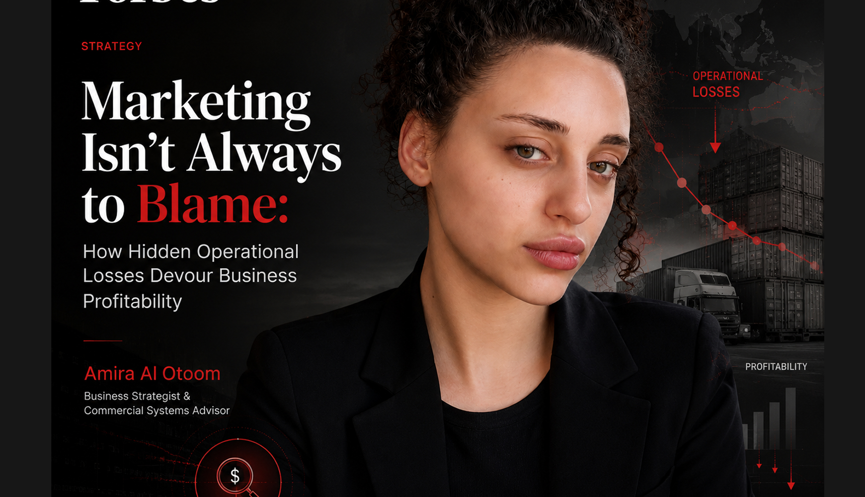 Amira AL Otoom — Marketing Isn’t Always to Blame: How Business Architecture Eats Profit as You Scale