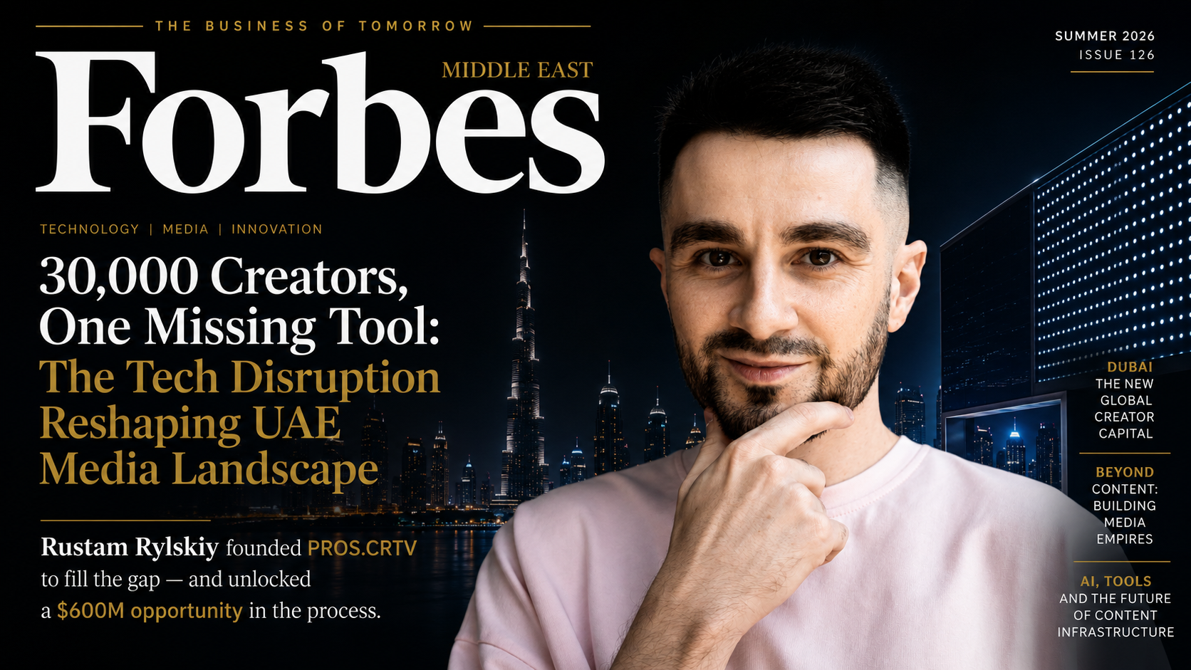 30,000 Creators, One Missing Tool: The Tech Disruption Reshaping UAE Media